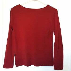 Lauren Ralph Lauren Tops - Lauren Ralph Lauren Basic Red Tee Lauren Ralph Lauren Tops - Lauren Ralph Lauren Basic Red Tee